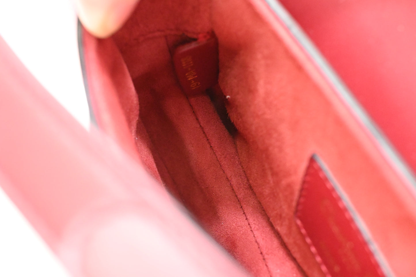 Dior Small Saddle Bag in Red Leather