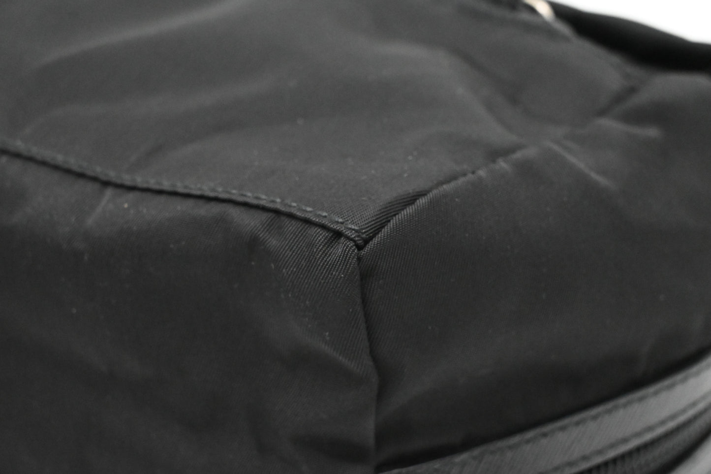 Prada Pouch in Black Nylon Canvas