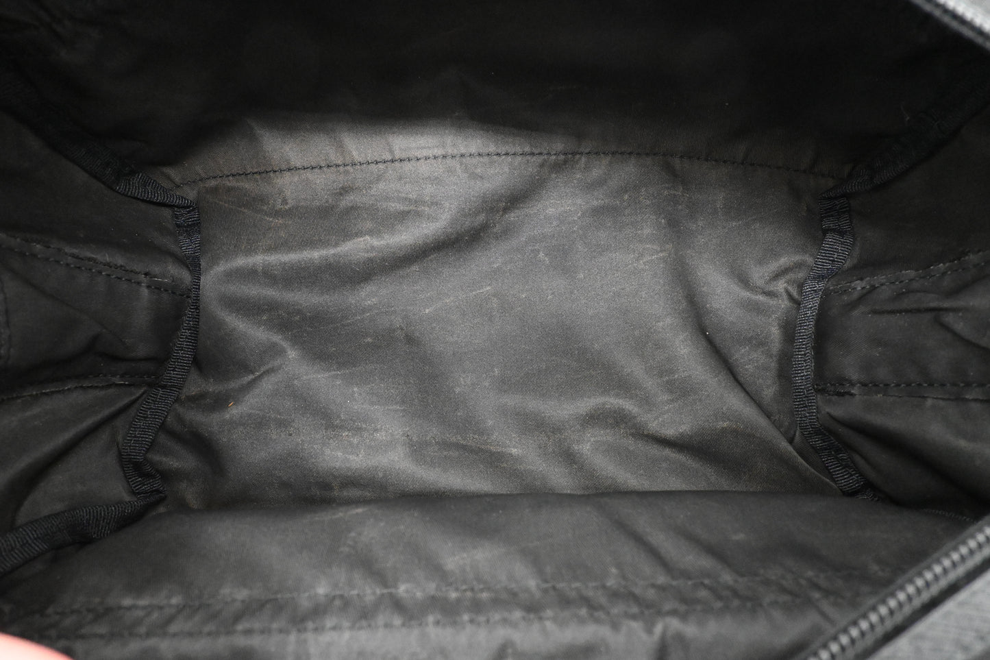 Prada Pouch in Black Nylon Canvas