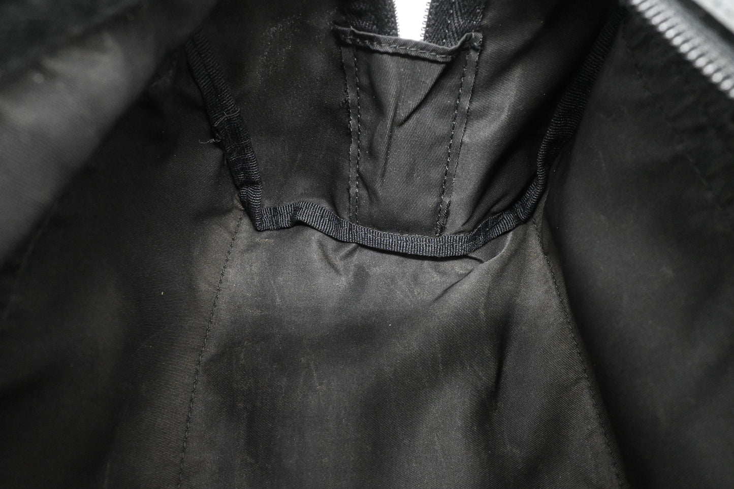 Prada Pouch in Black Nylon Canvas