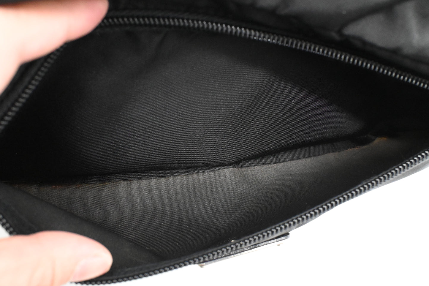 Prada Pouch in Black Nylon Canvas