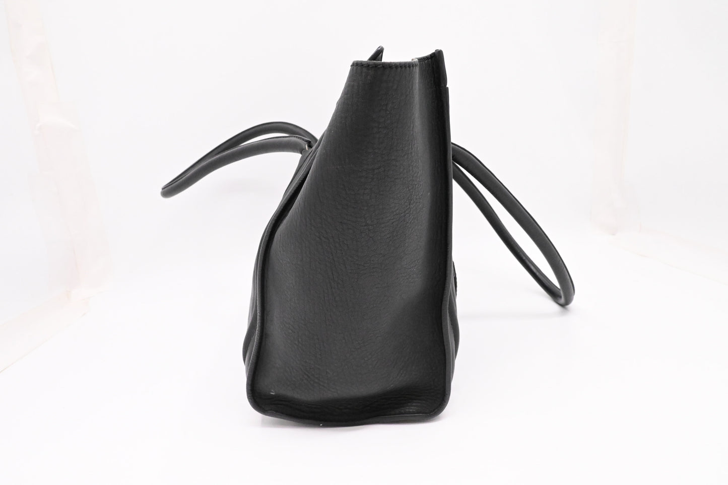 Celine Medium Luggage in Black Leather