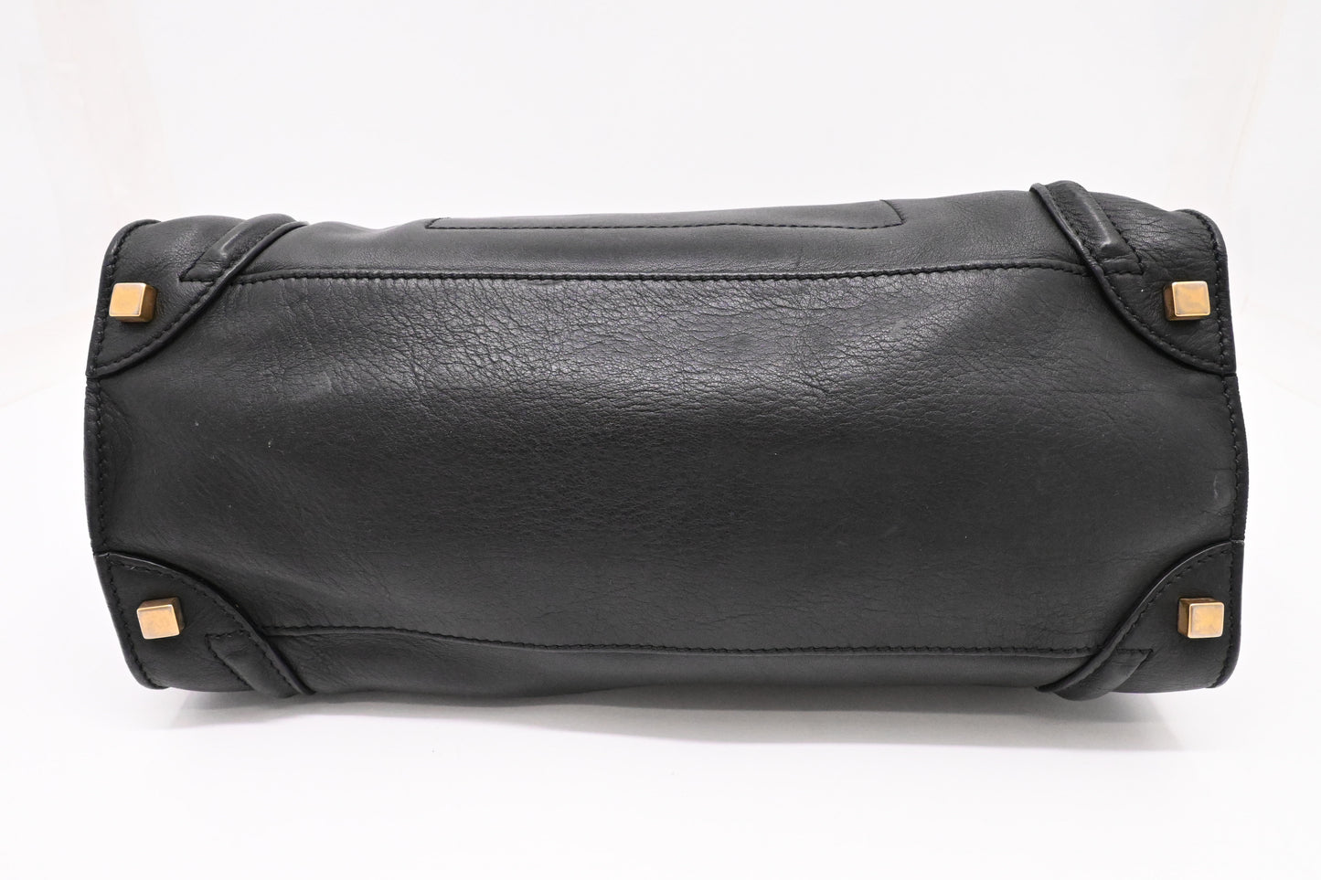 Celine Medium Luggage in Black Leather