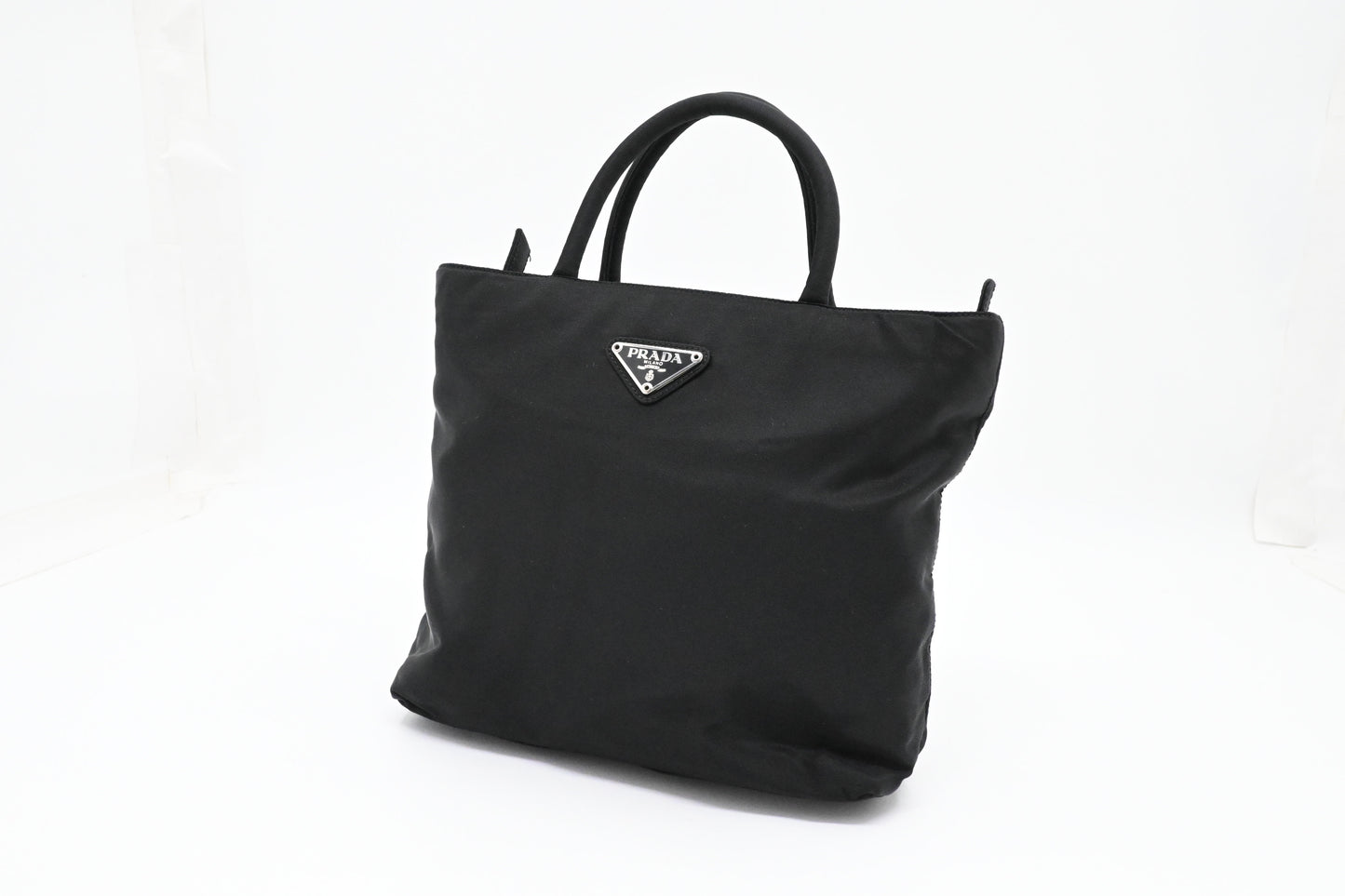 Prada Handbag in Black Nylon
