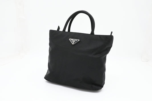 Prada Handbag in Black Nylon