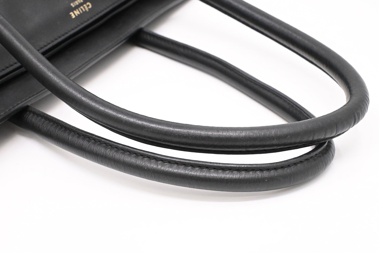 Celine Medium Luggage in Black Leather