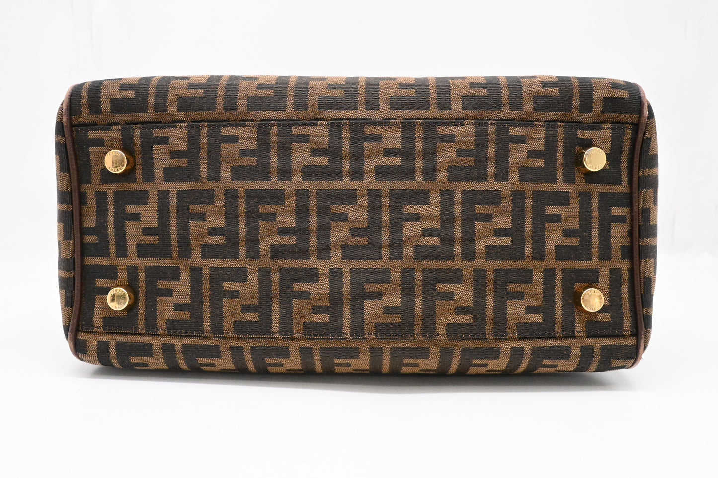 Fendi Shoulder Bag in Zucca Canvas