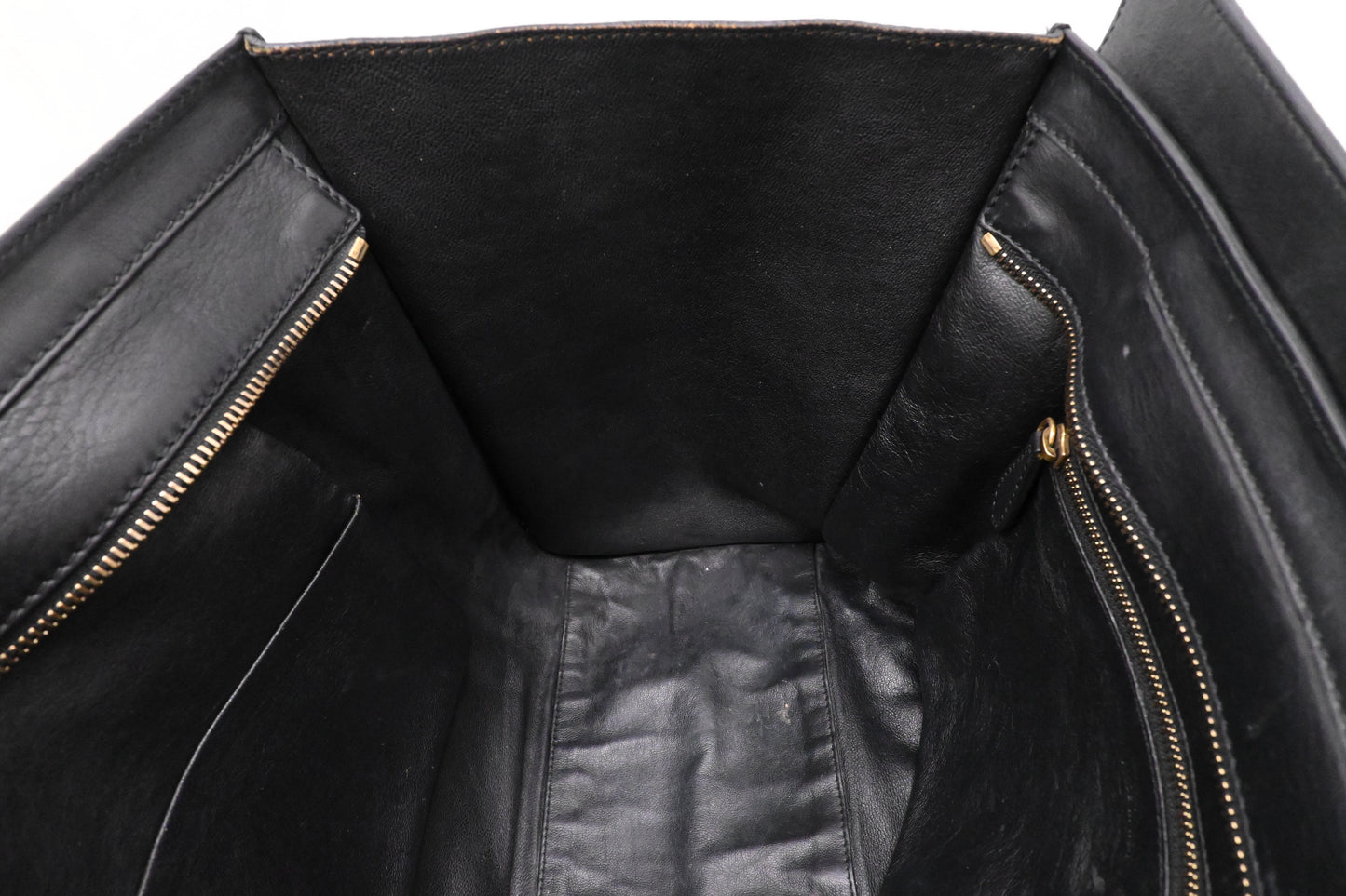 Celine Medium Luggage in Black Leather