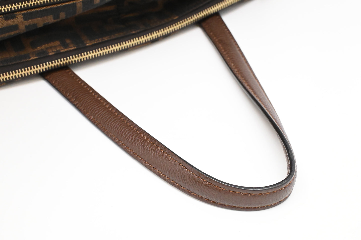 Fendi Shoulder Bag in Zucca Canvas