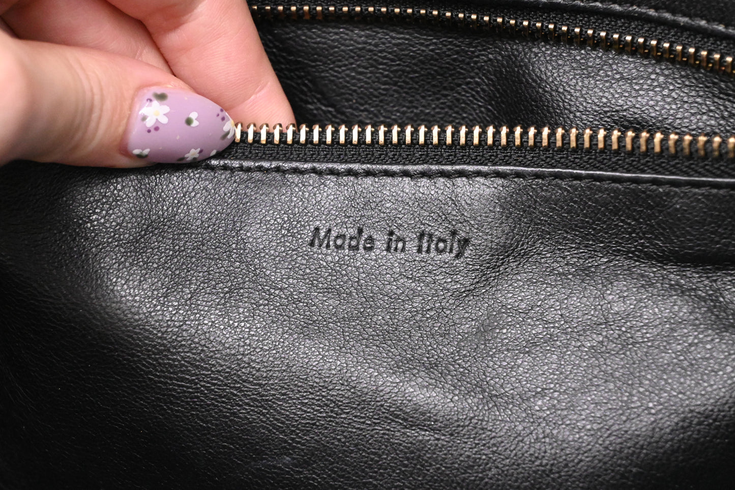 Celine Medium Luggage in Black Leather