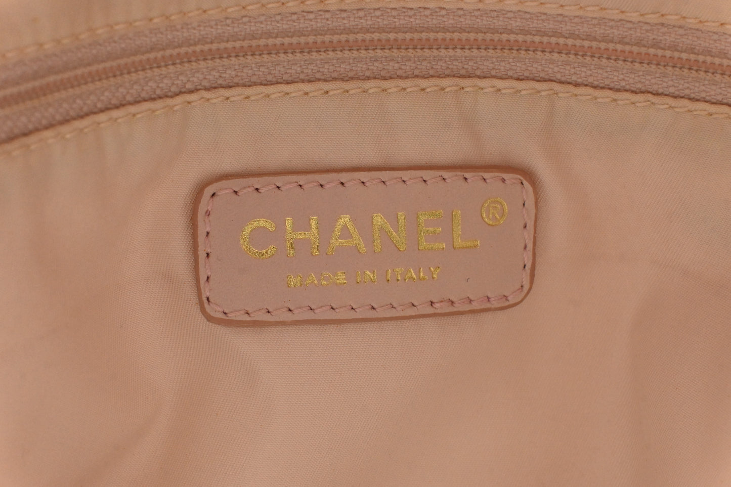 Chanel New Travel Line Tote in Pink Canvas