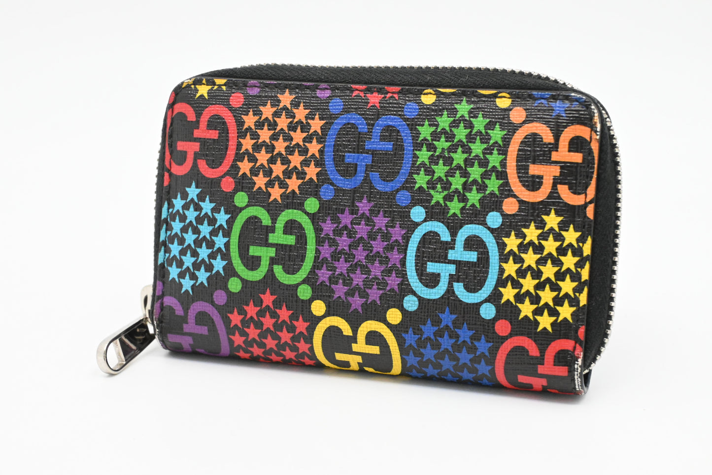Gucci Coin Case in GG Psychedelic Coated Canvas