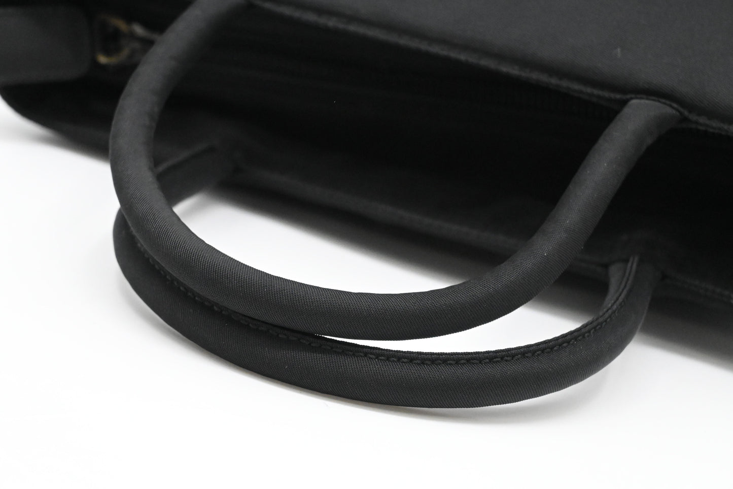 Prada Handbag in Black Nylon