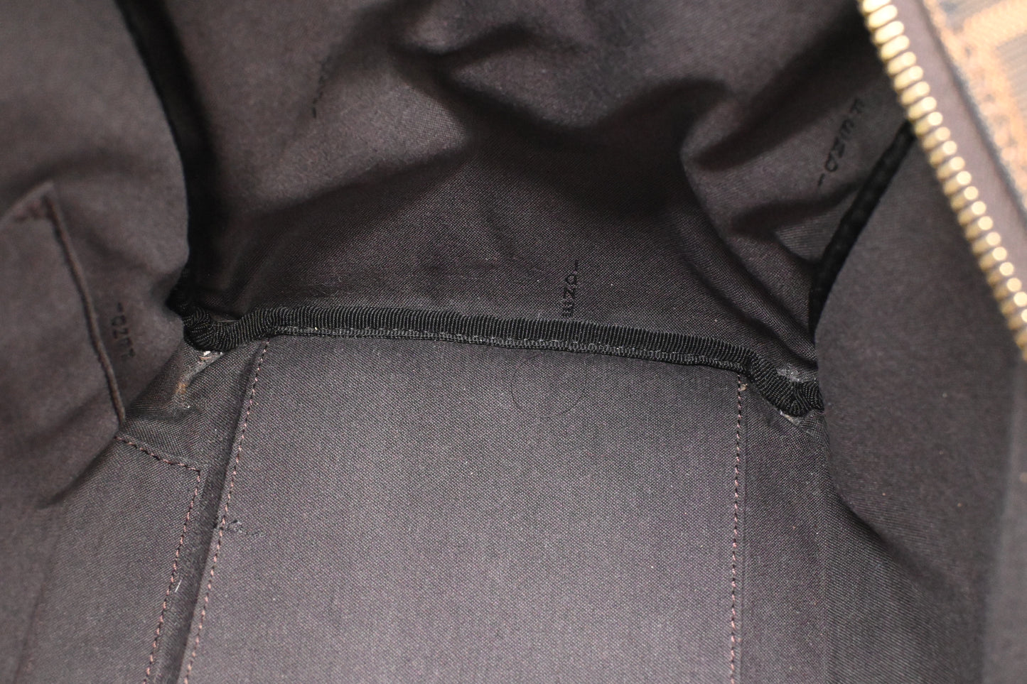 Fendi Shoulder Bag in Zucca Canvas