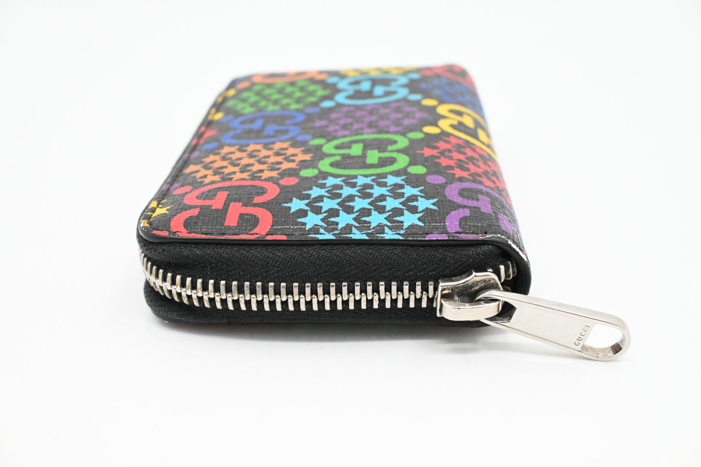 Gucci Coin Case in GG Psychedelic Coated Canvas