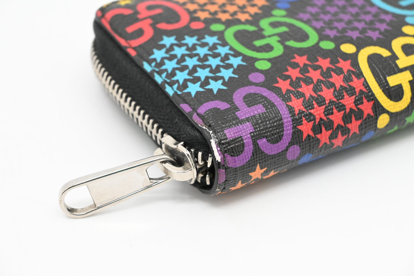 Gucci Coin Case in GG Psychedelic Coated Canvas