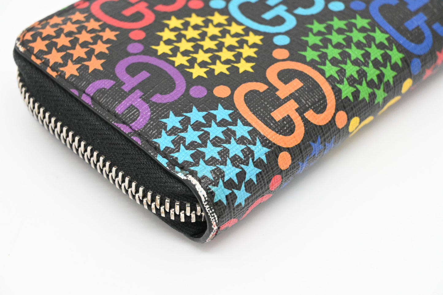 Gucci Coin Case in GG Psychedelic Coated Canvas