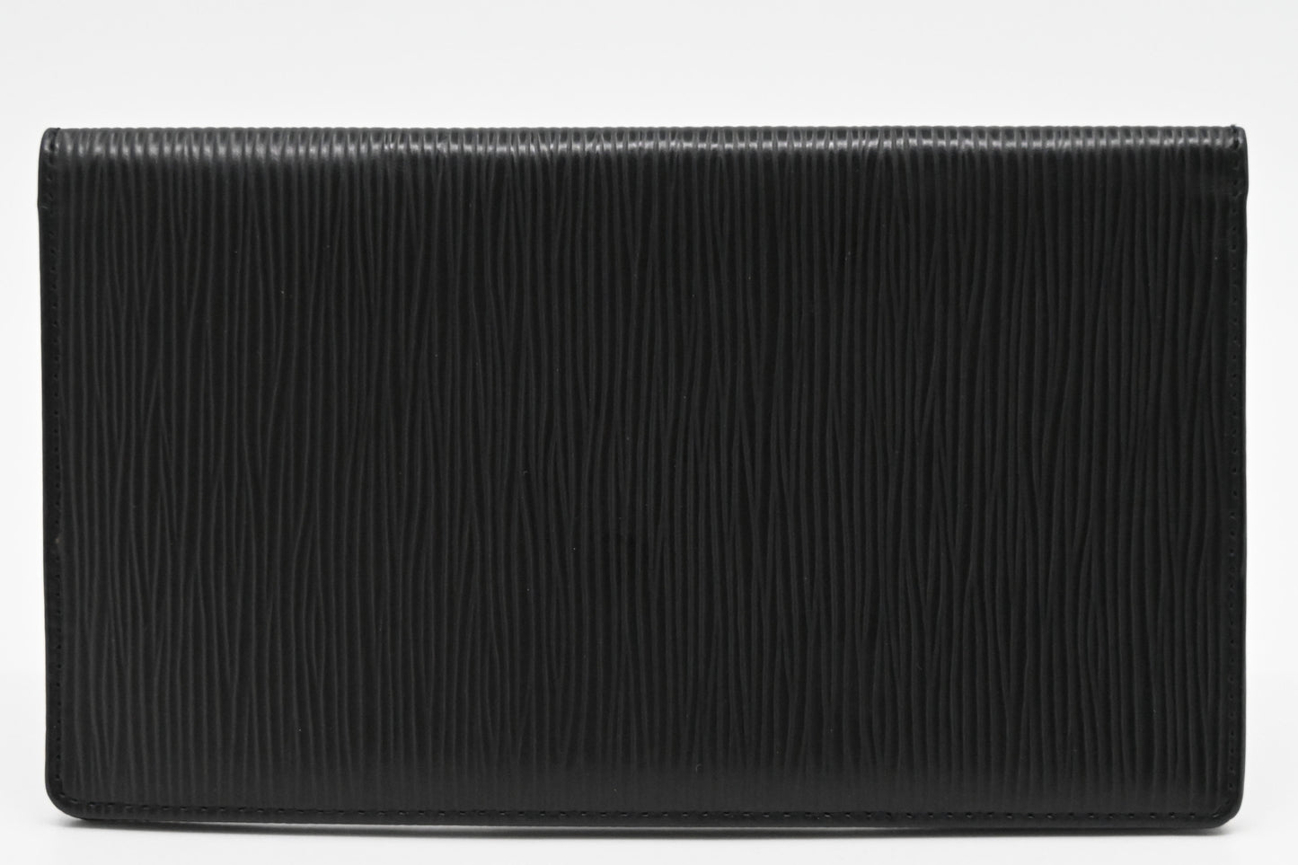 Louis Vuitton Bifold Wallet in Black Epi Leather