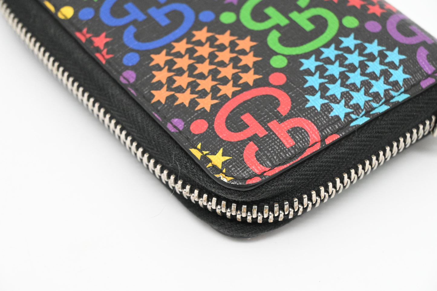 Gucci Coin Case in GG Psychedelic Coated Canvas