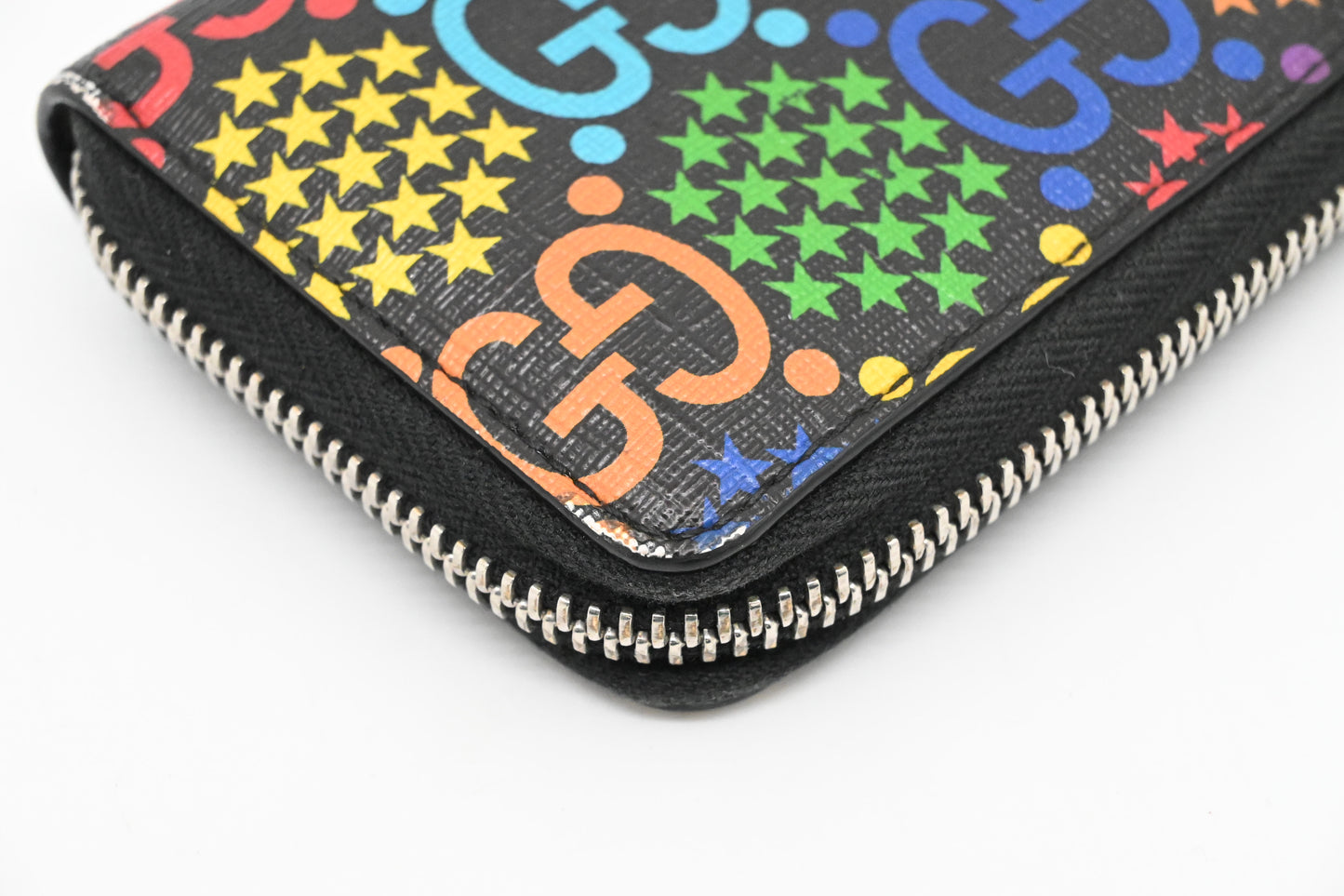 Gucci Coin Case in GG Psychedelic Coated Canvas
