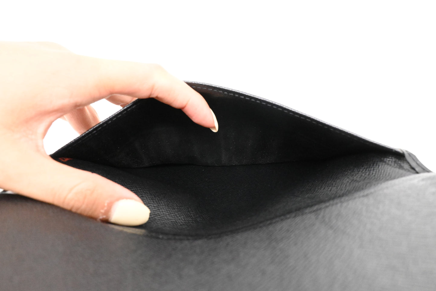 Louis Vuitton Bifold Wallet in Black Epi Leather