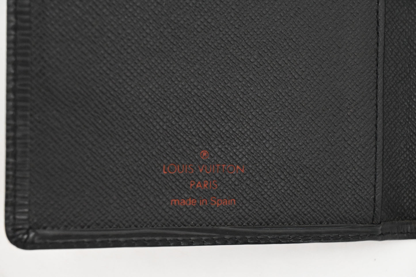 Louis Vuitton Bifold Wallet in Black Epi Leather