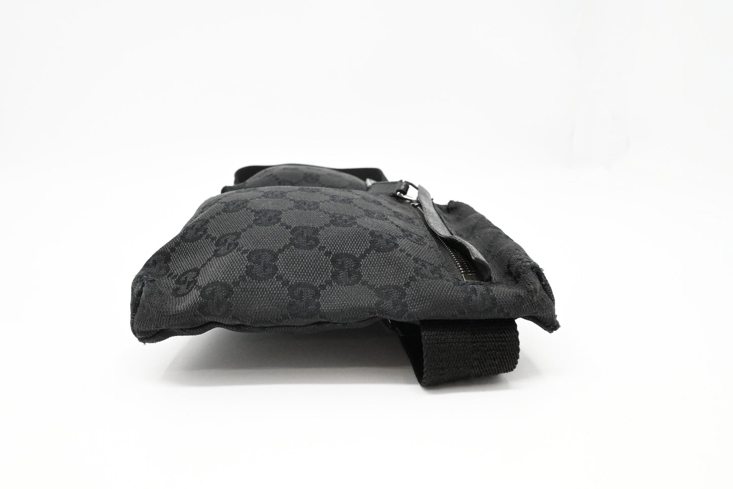 Gucci Waist Bag in Black GG Canvas