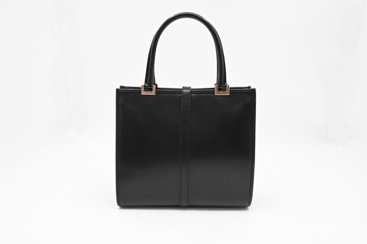Gucci Jackie Tote Bag in Black Leather