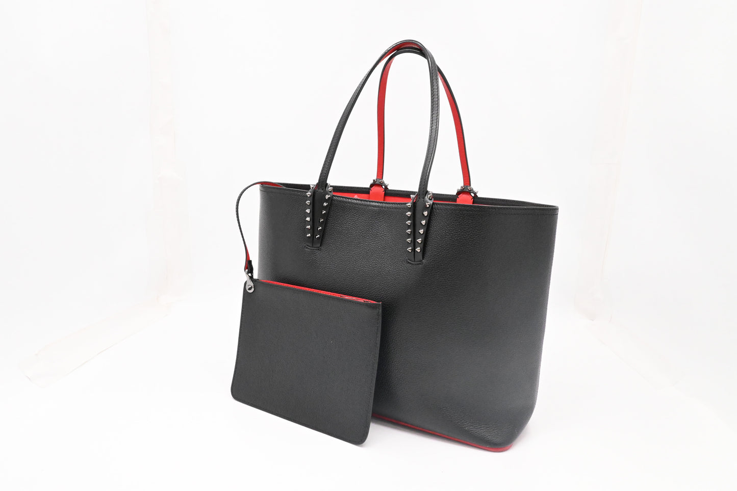 Louboutin Cabata in Black Leather
