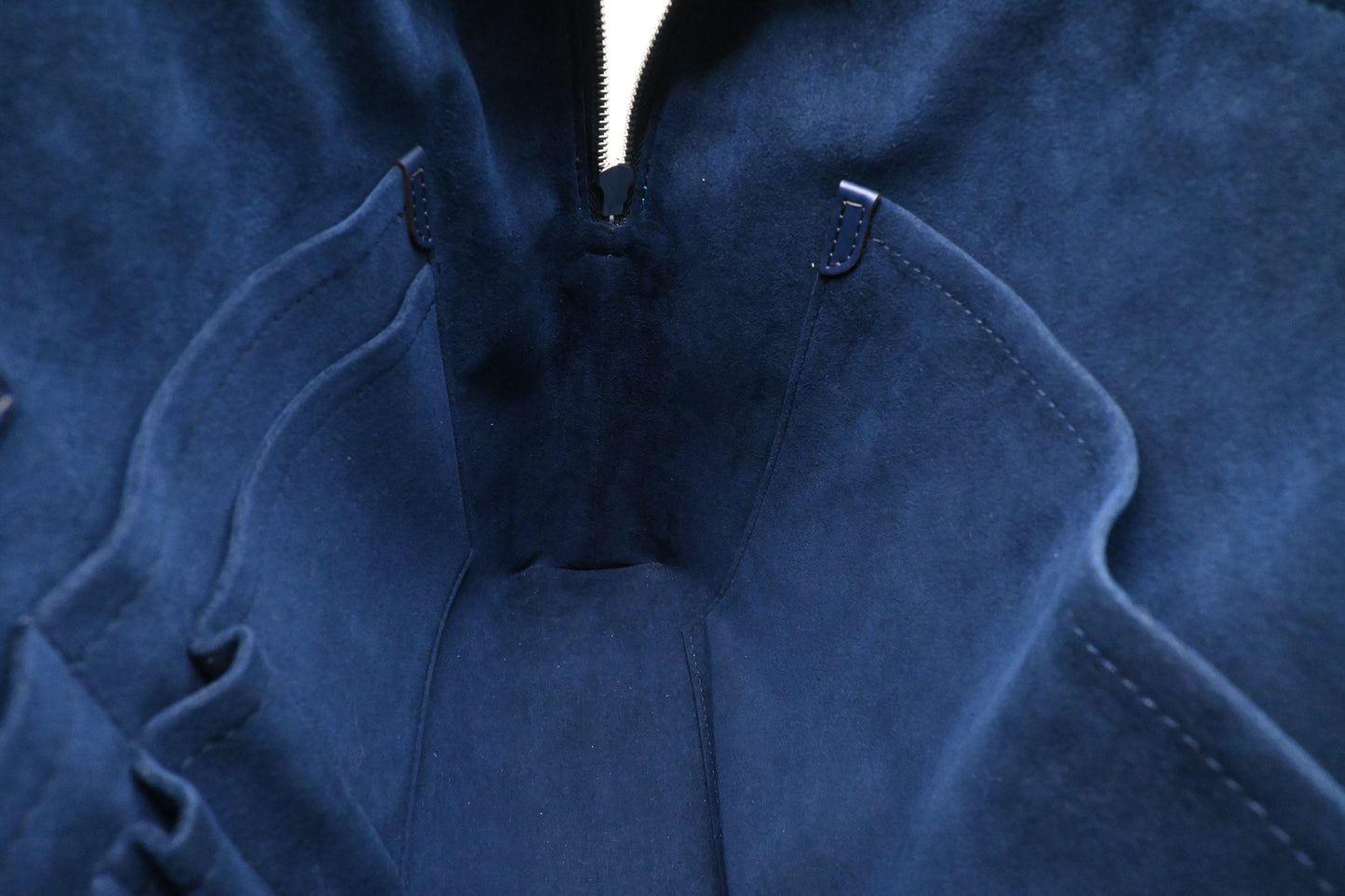 Louis Vuitton Porte Document Jour in Blue Epi Leather