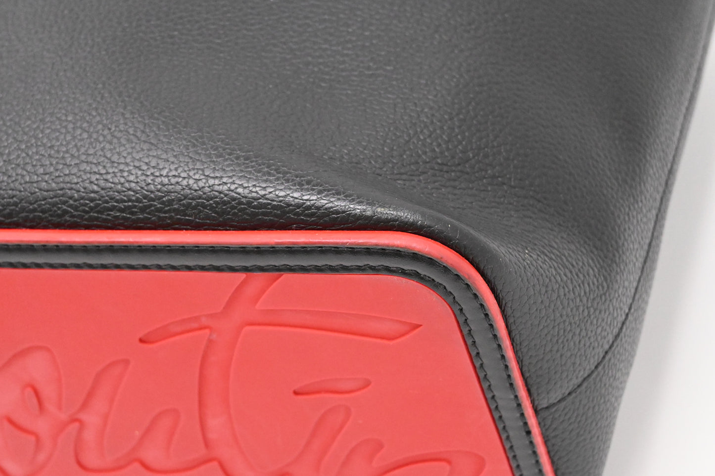 Louboutin Cabata in Black Leather