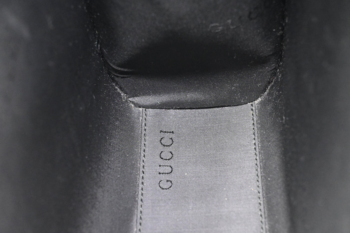 Gucci Jackie Tote Bag in Black Leather