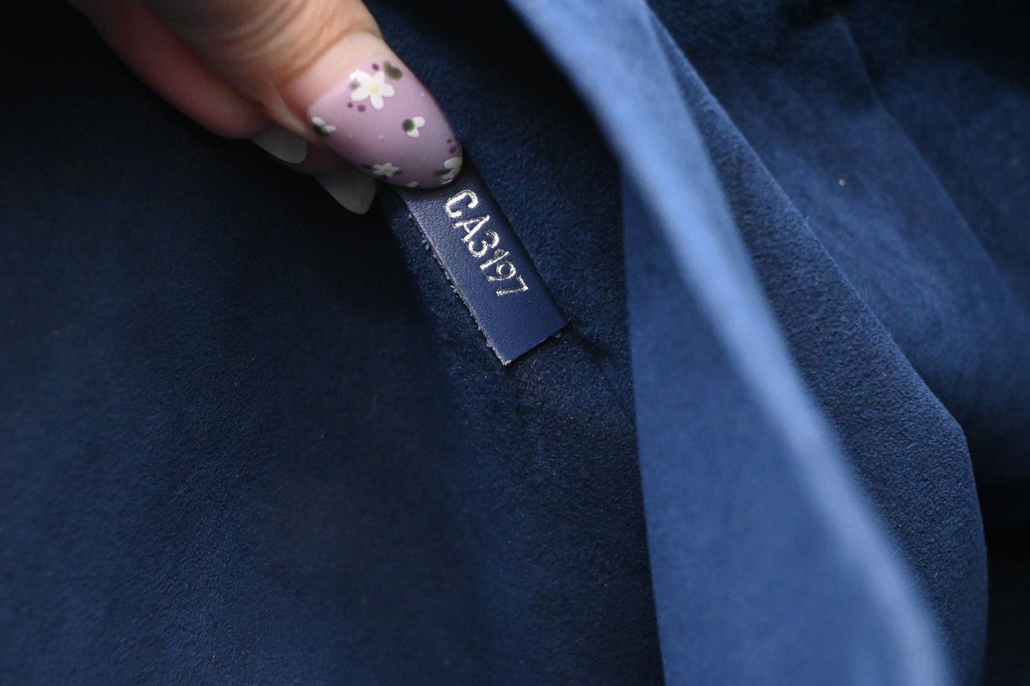 Louis Vuitton Porte Document Jour in Blue Epi Leather