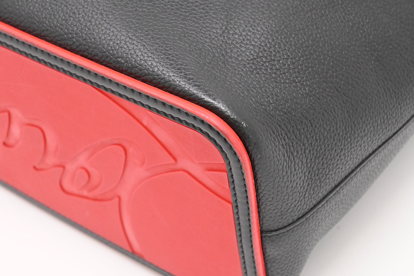 Louboutin Cabata in Black Leather