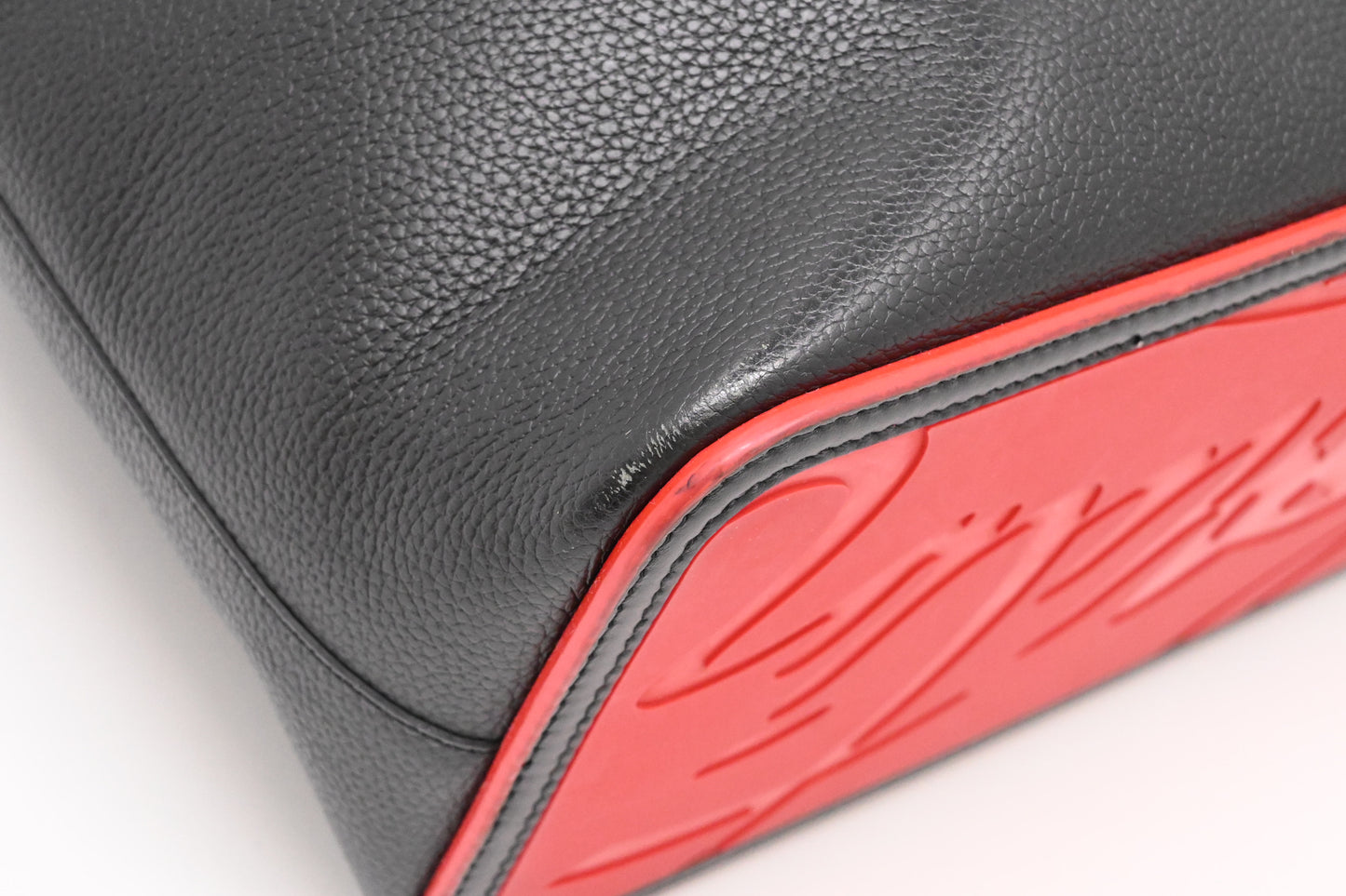 Louboutin Cabata in Black Leather