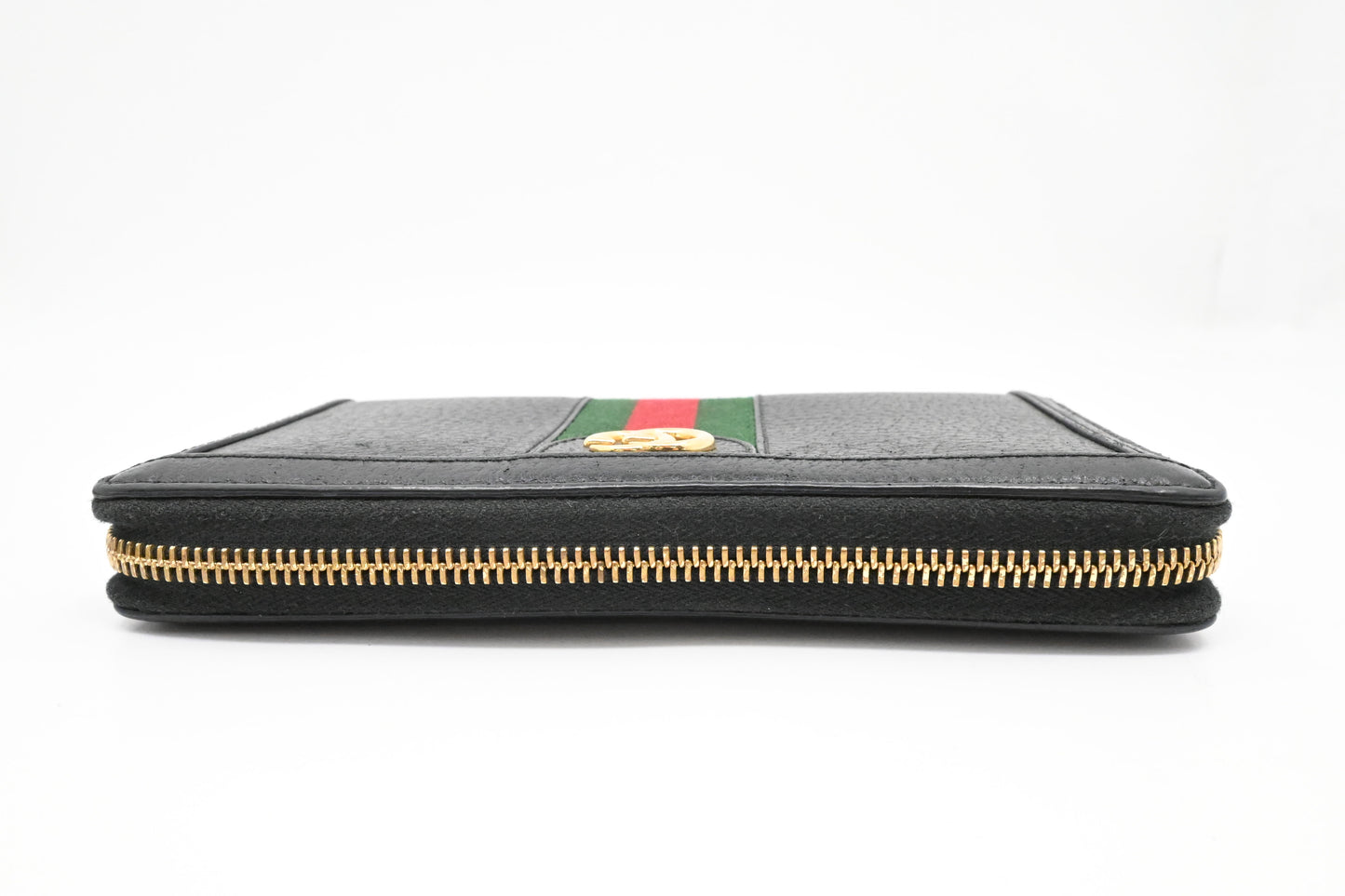 Gucci Ophidia Long Zippy Wallet in Black Leather