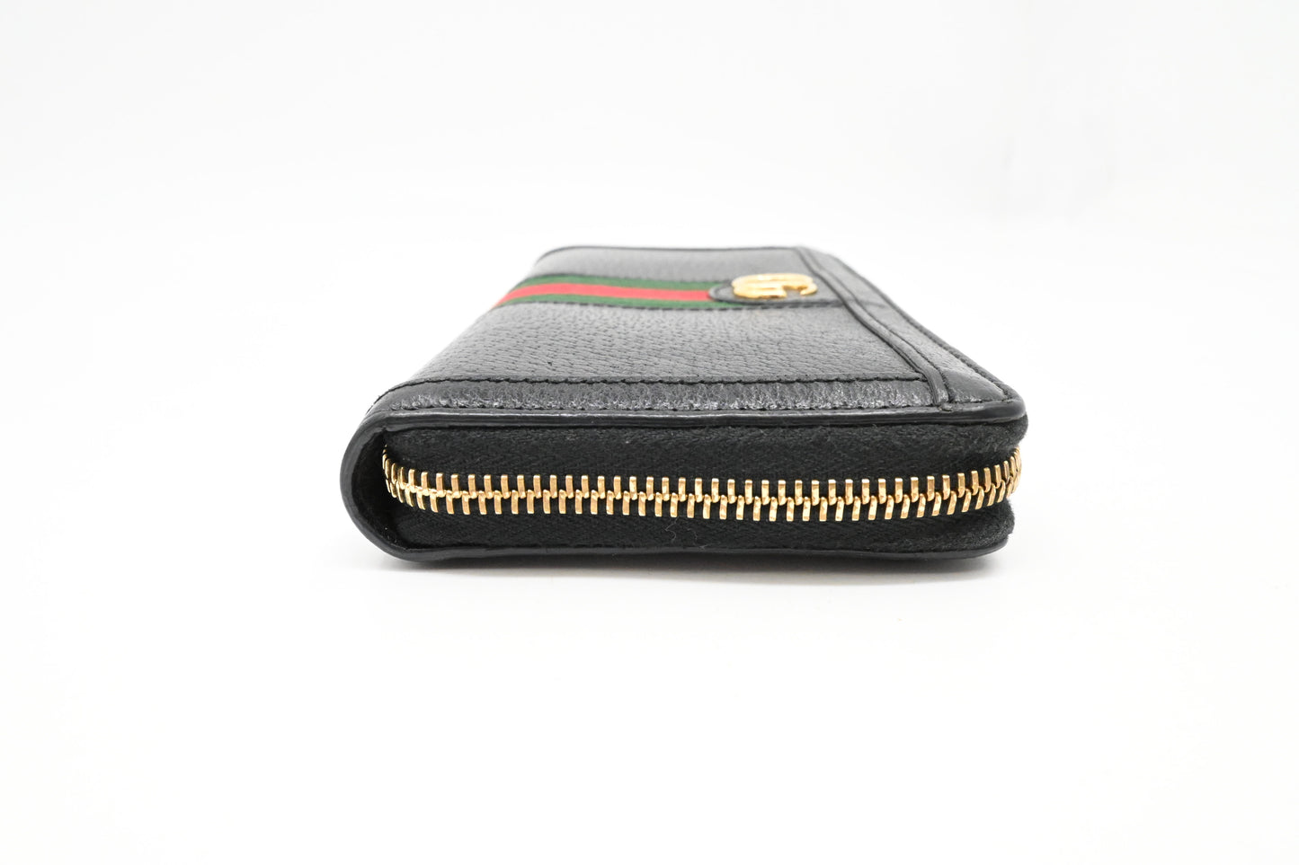 Gucci Ophidia Long Zippy Wallet in Black Leather
