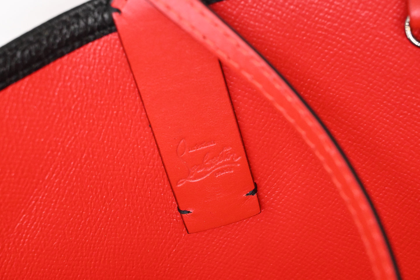 Louboutin Cabata in Black Leather