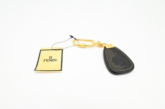 Fendi Charm in Pequin Canvas