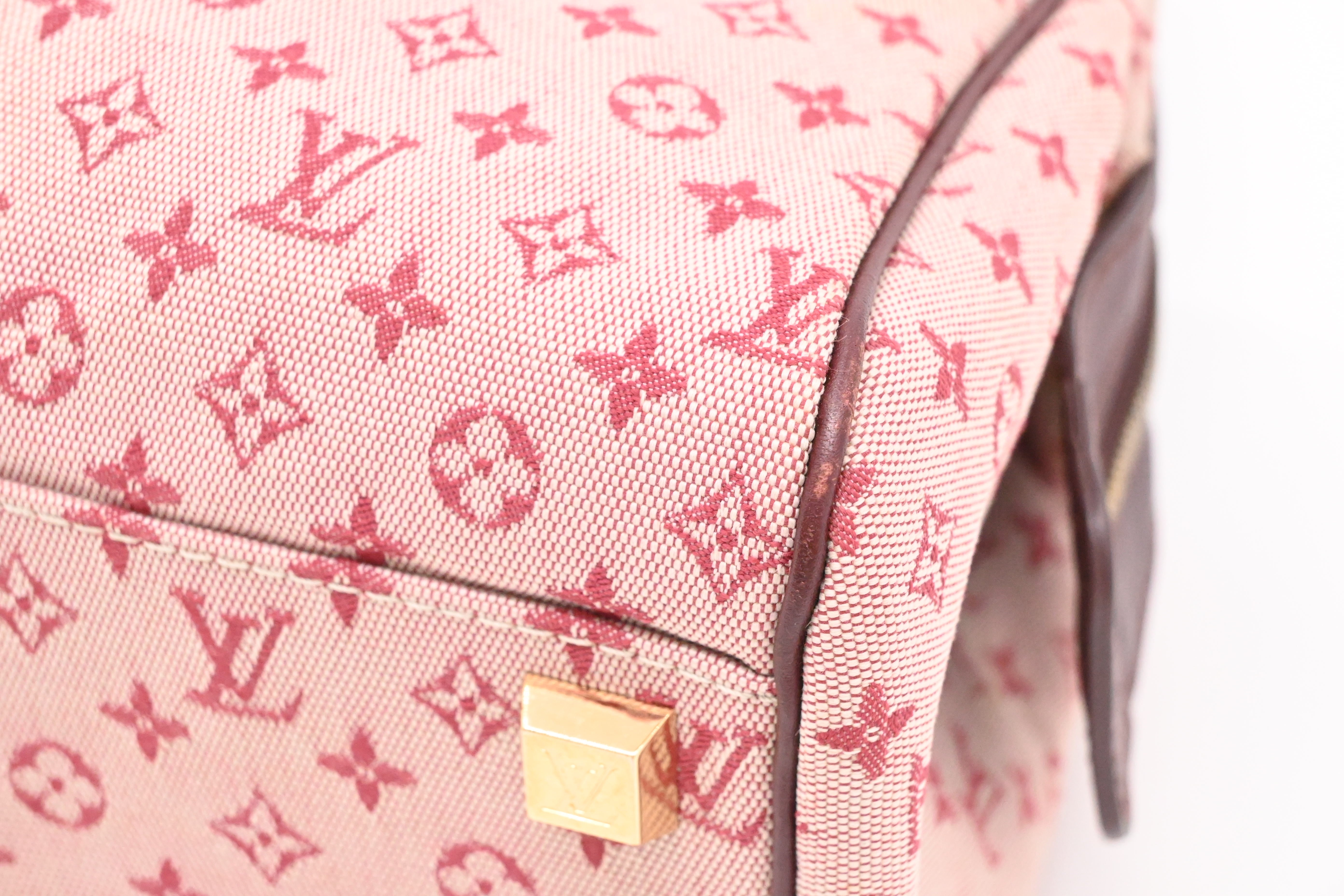Louis Vuitton Josephine PM in Cerise Minilin Canvas – Weekly Lux Drop