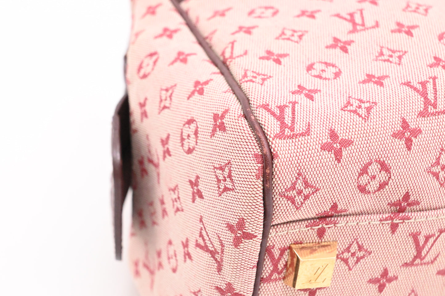 Louis Vuitton Josephine PM in Cerise Minilin Canvas