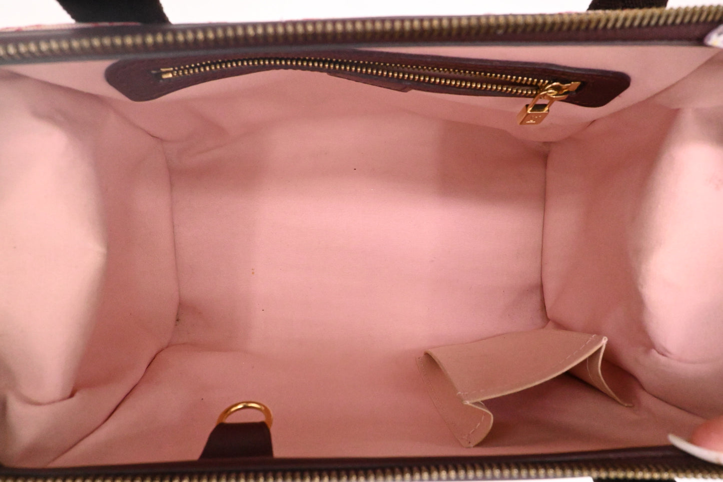 Louis Vuitton Josephine PM in Cerise Minilin Canvas