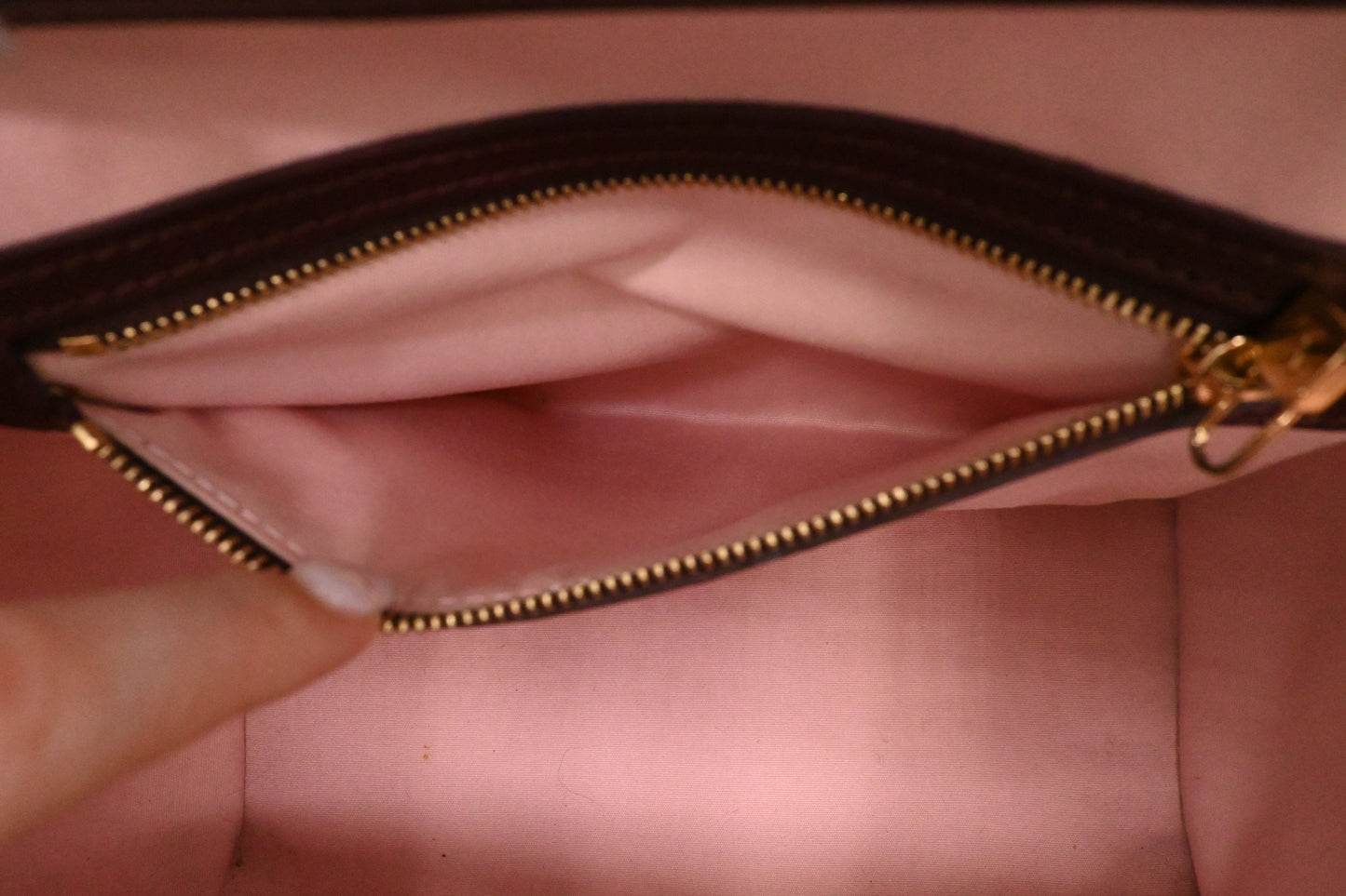 Louis Vuitton Josephine PM in Cerise Minilin Canvas