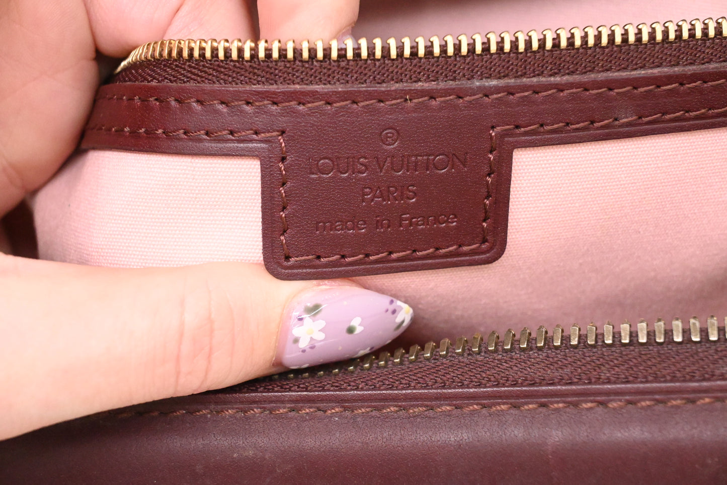 Louis Vuitton Josephine PM in Cerise Minilin Canvas