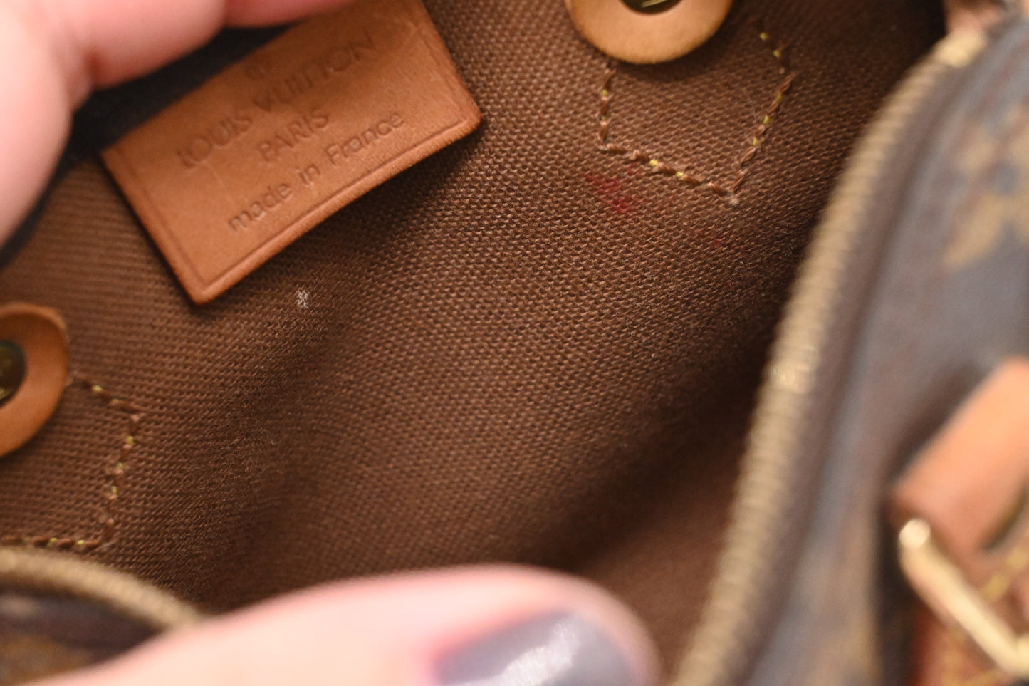 Louis Vuitton Mini Speedy in Monogram Canvas