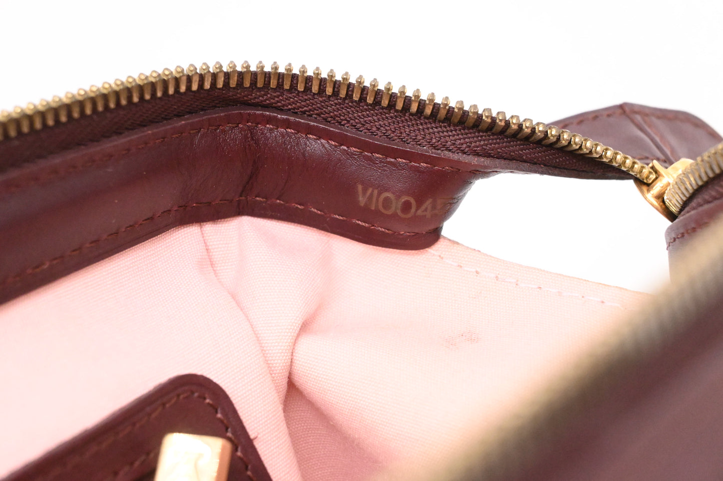 Louis Vuitton Josephine PM in Cerise Minilin Canvas