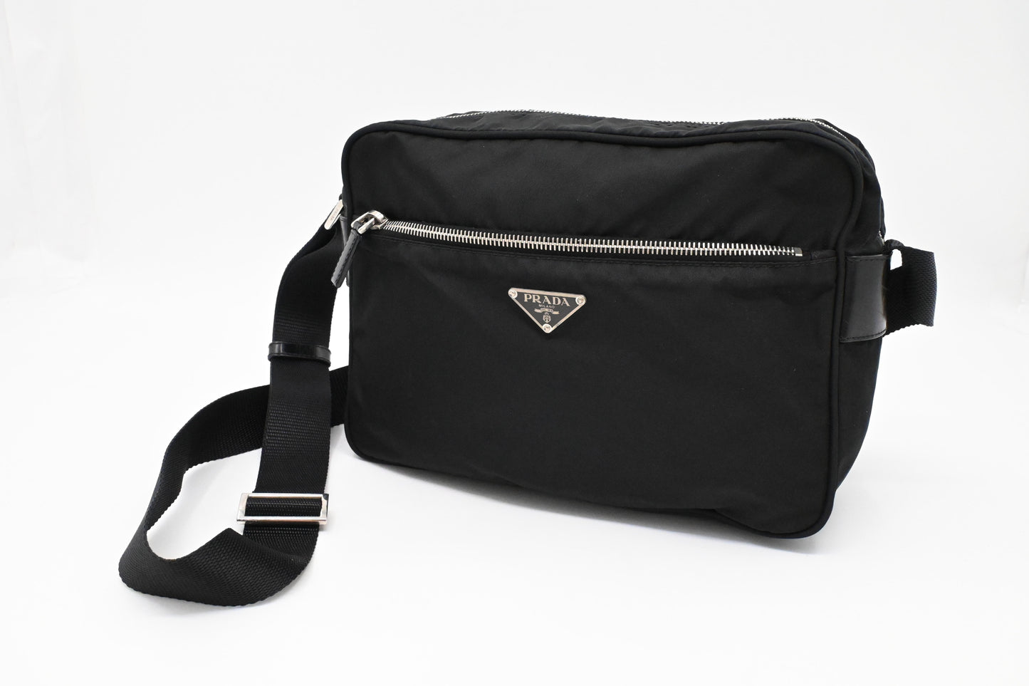 Prada Crossbody in Black Nylon