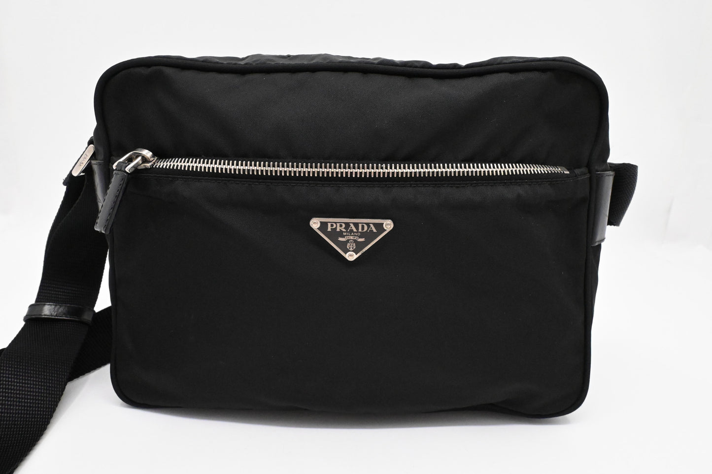 Prada Crossbody in Black Nylon