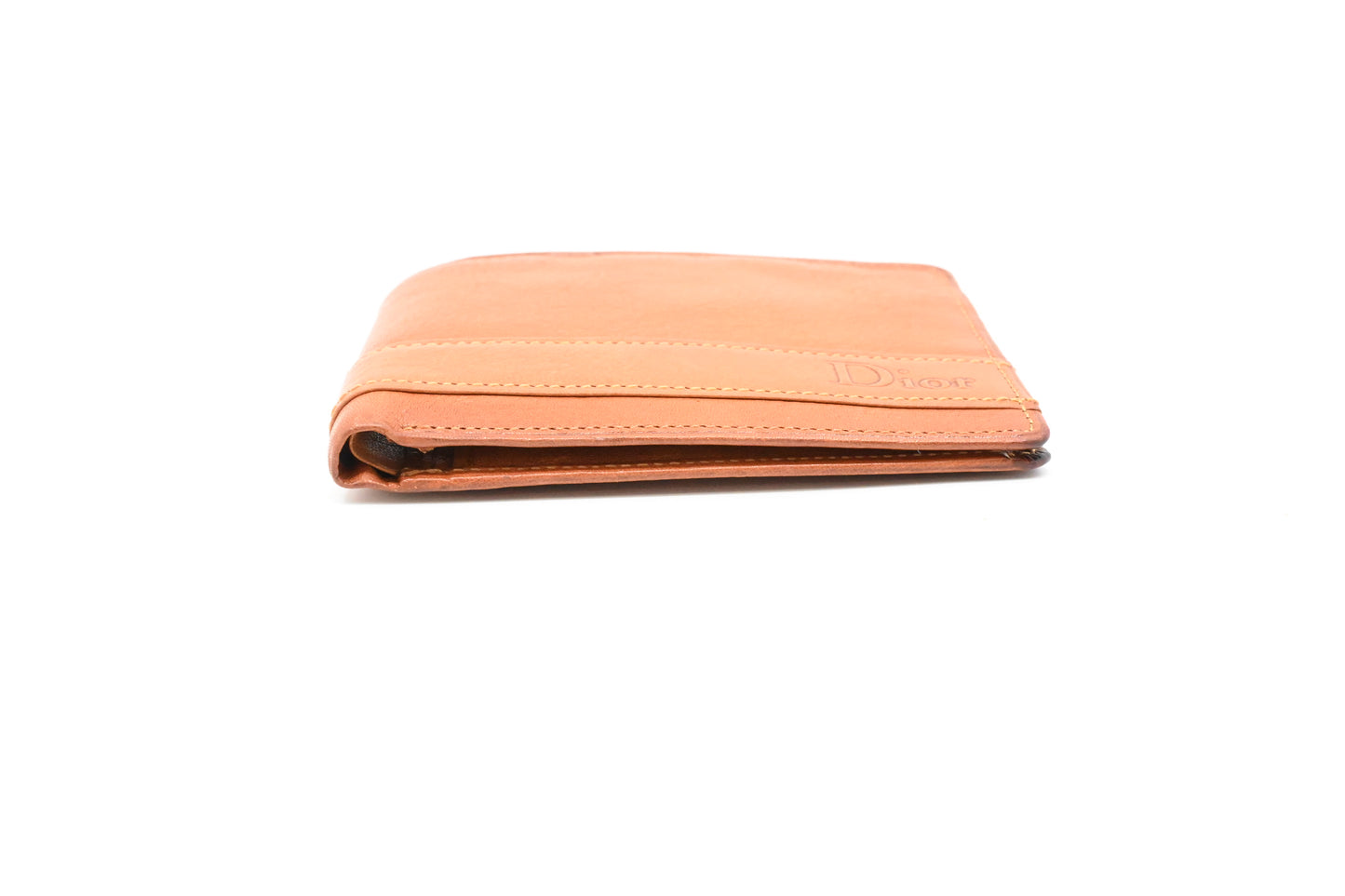 Dior Bifold Wallet in Brown Leather