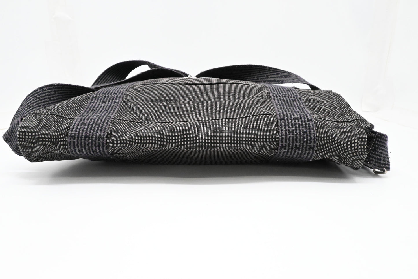 Hermes Bassus Messenger Bag in Gray Herline Canvas